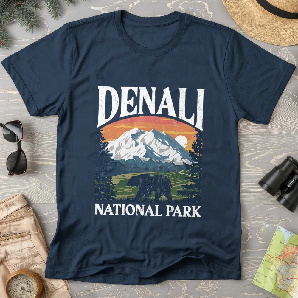 Comfortable Color Letter T-Shirts
