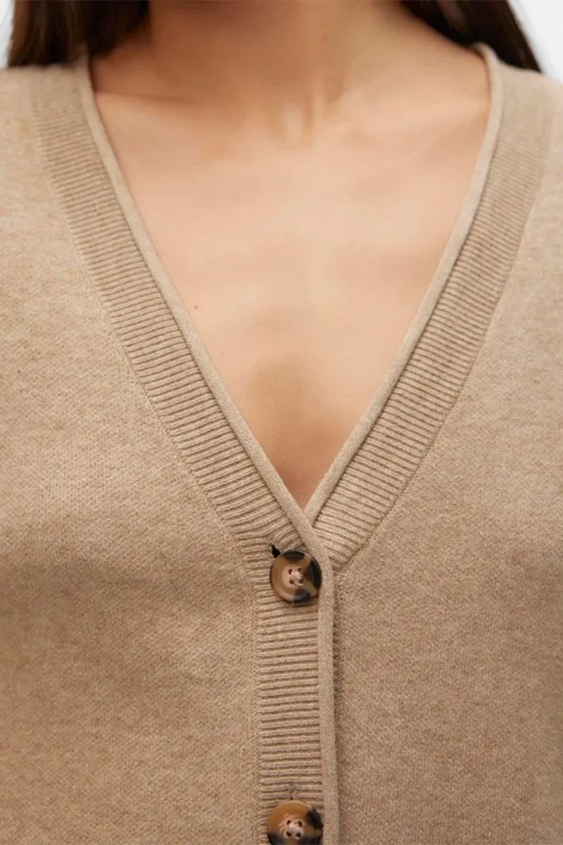 V-Neck Button Down Cardigans