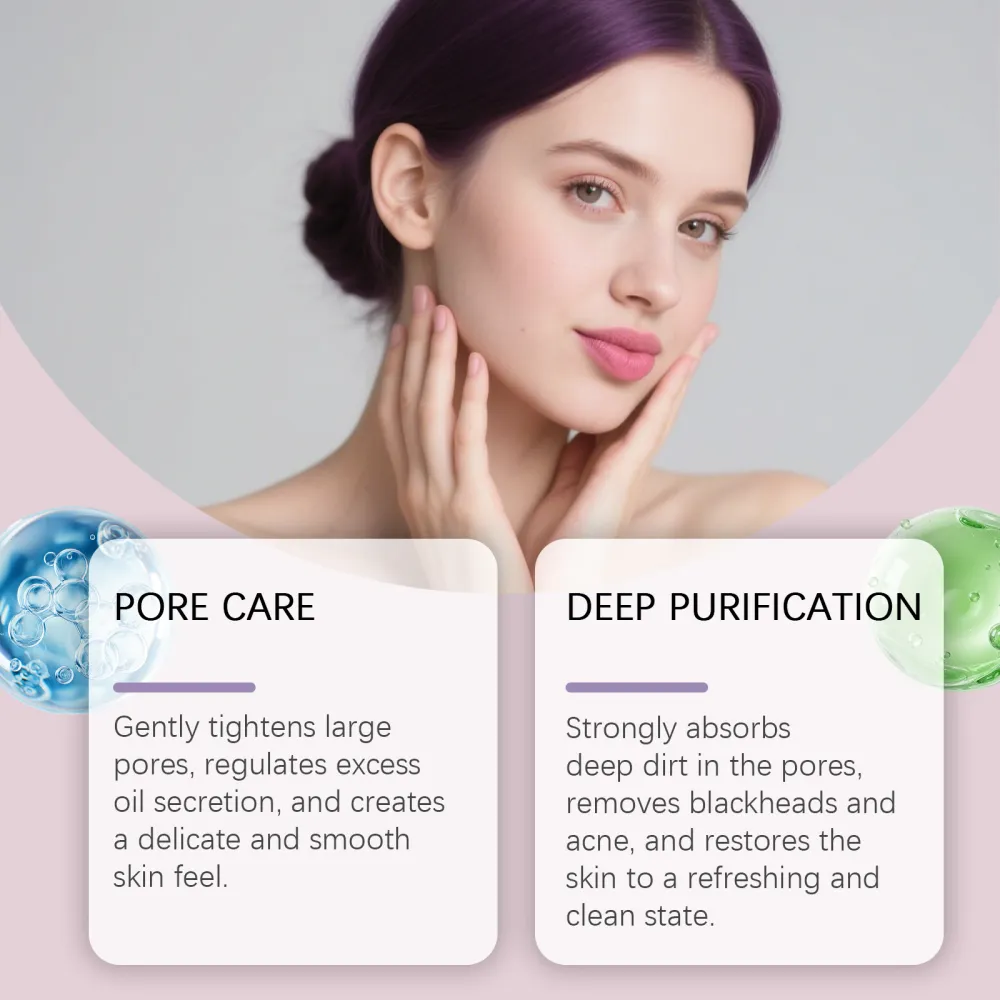 Centella asiatica mud stick facial mask mildly cleans facial skin, pores and cutin, and refreshes facial mask