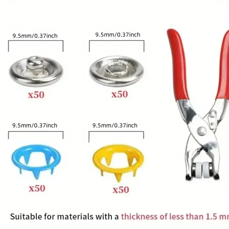 Snap Fastener Accessory Set