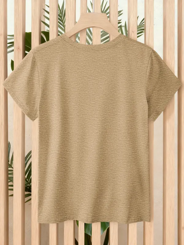 Vintage Cat Doodle Print T-Shirt