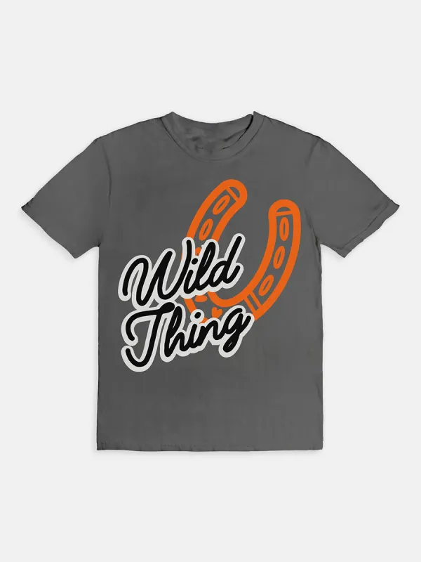 Women's Casual WILD THING Graphic T-Shirt