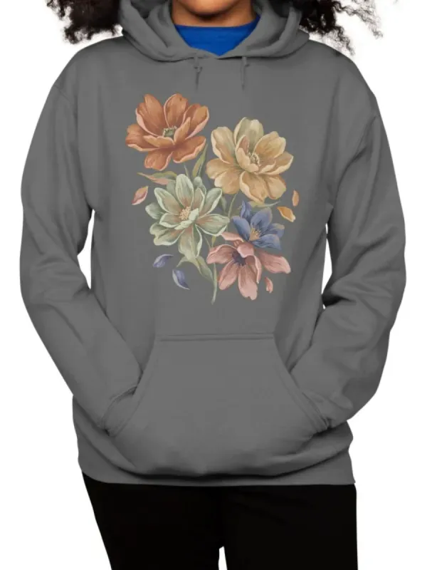 Vintage Floral Hoodie