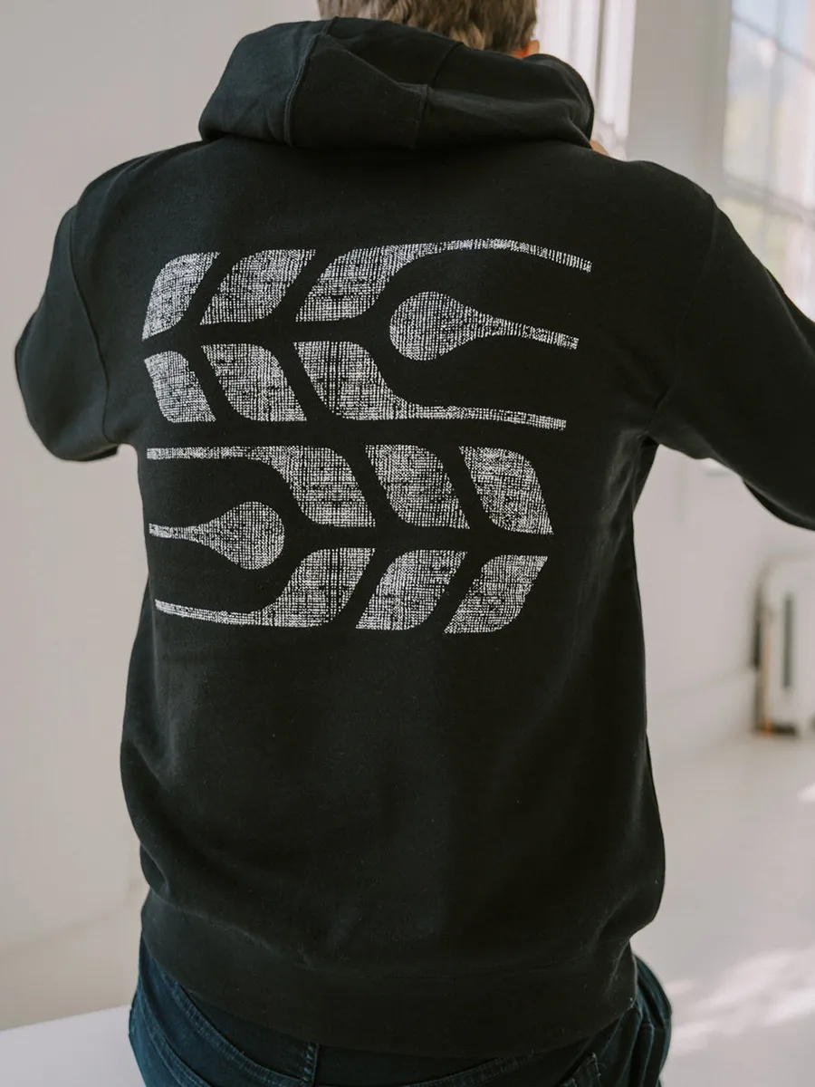 Simple Art Pattern Casual Versatile Pullover Hoodie