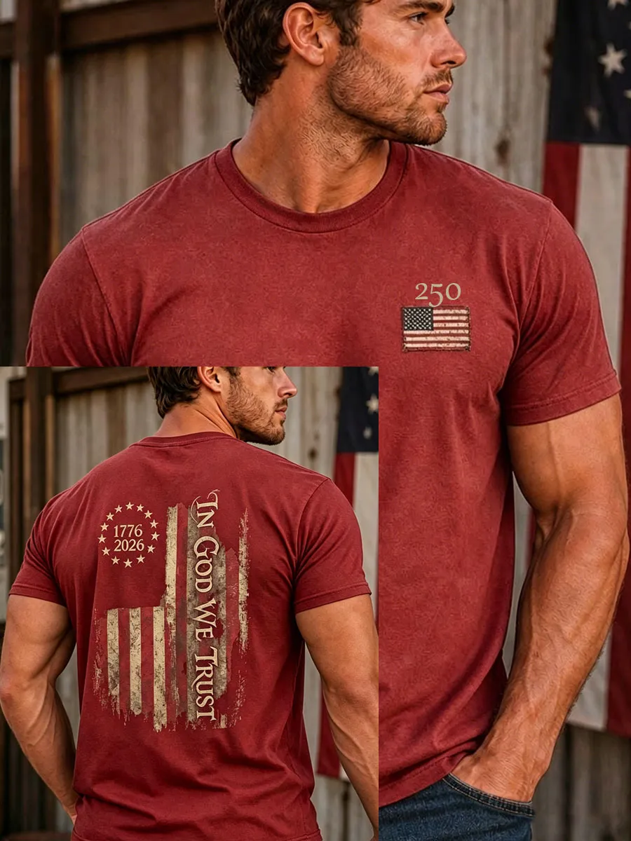 Men's USA 250th Independence Day T-shirt