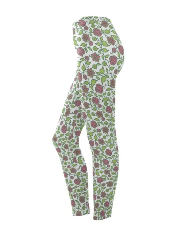 Retro Rose Leggings