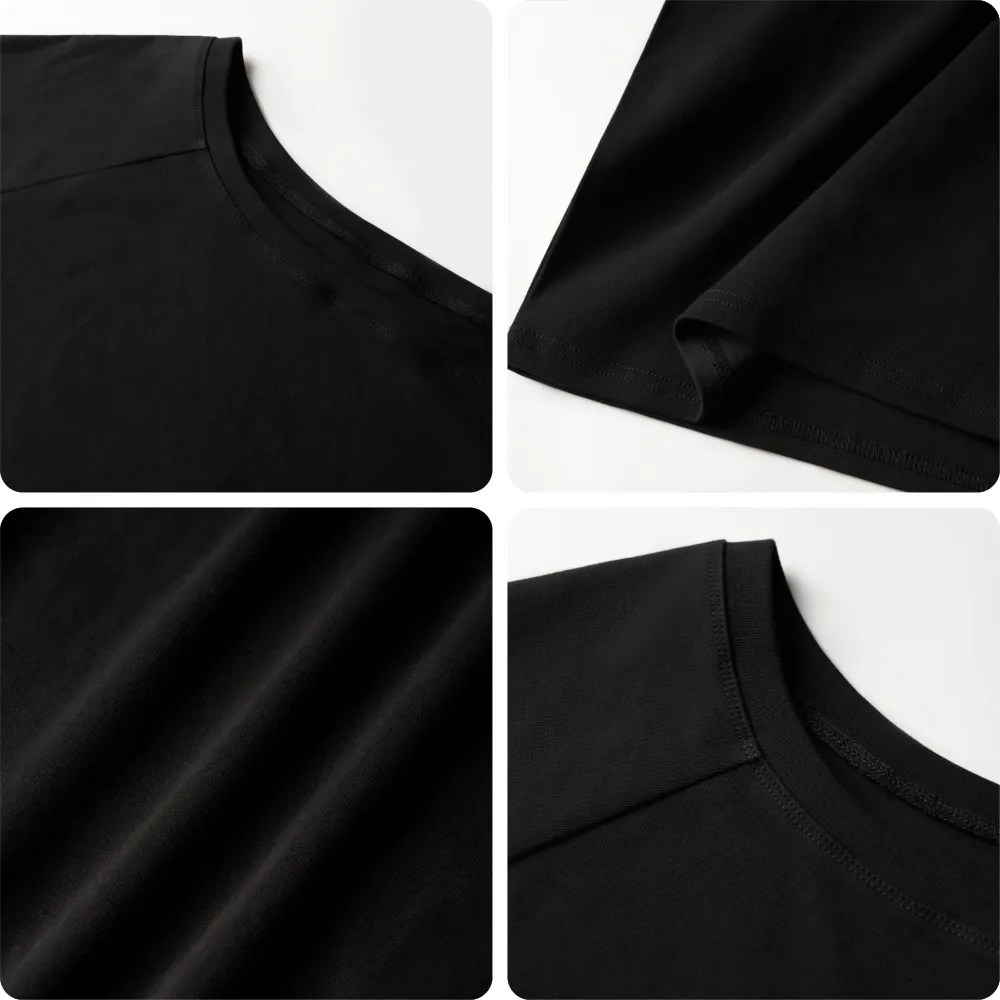 Black Letters Off Shoulder T-shirts