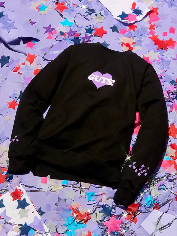 GUTS World Tour Crewneck Pullover In Black