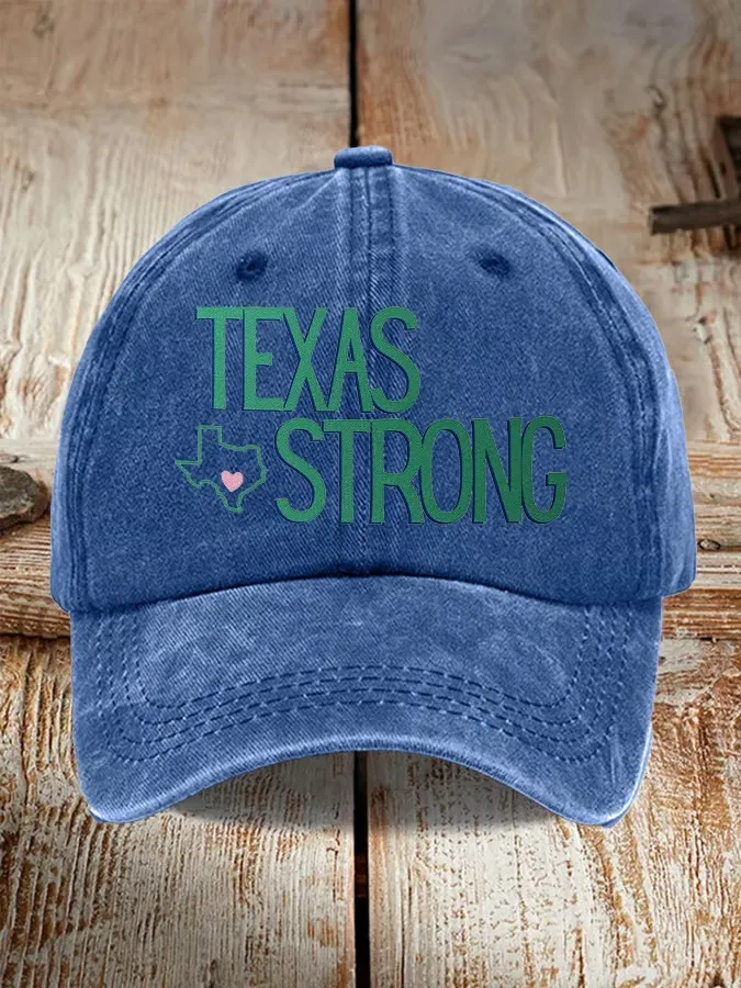 Unisex Texas Mystic Strong Print Cap