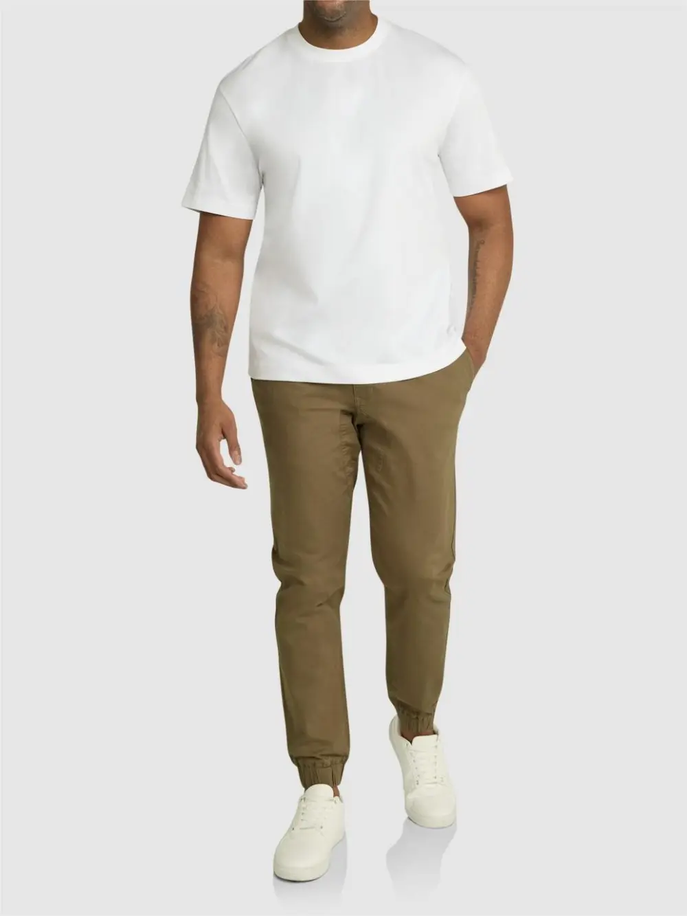 Taupe Comfort Relaxed Pants