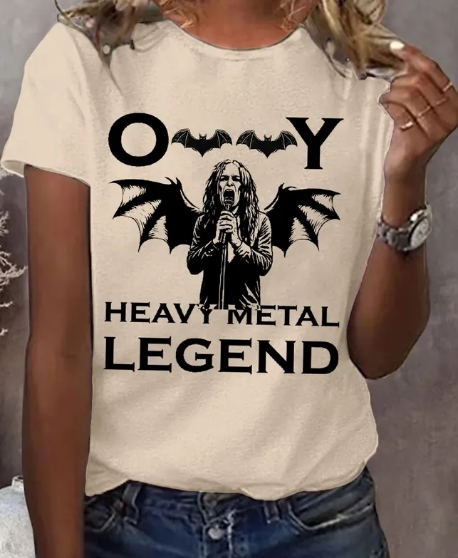 Woman'S Rip Legend Ozzy Osbourne Memorial Tee