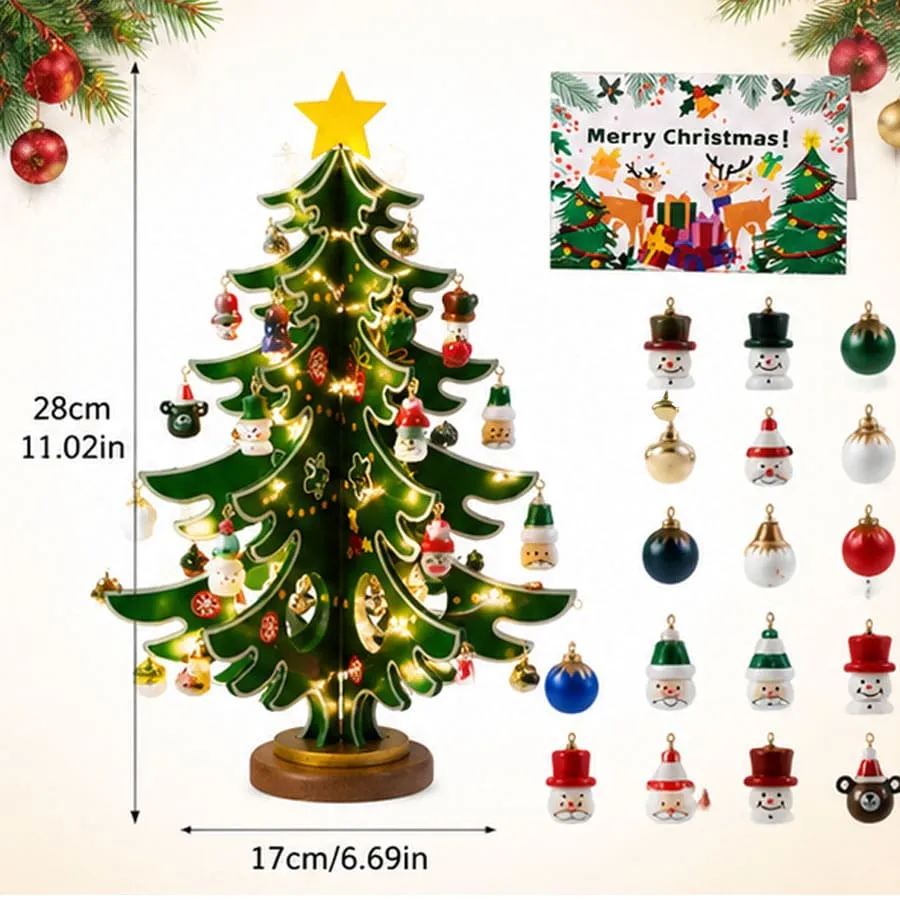 Christmas Blind Box Advent Calendar With Lights 2M Decorations