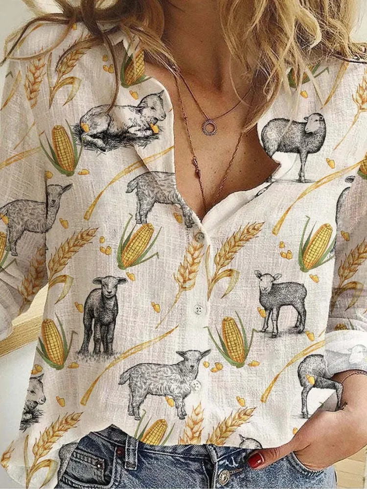 Sheep & Corn Farm Shirt