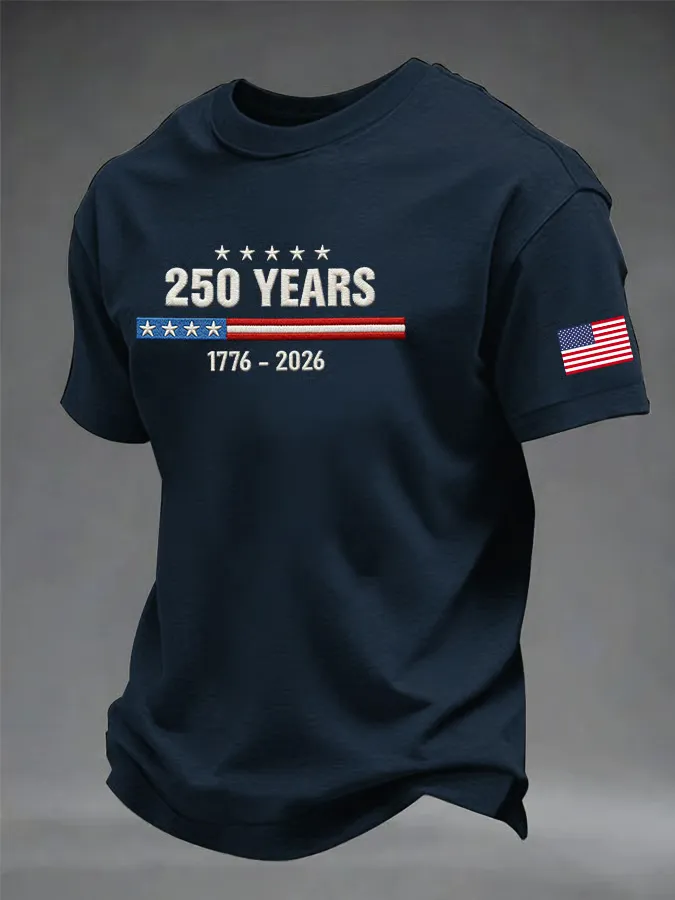 Men's 250th Anniversary Printed T-Shirt