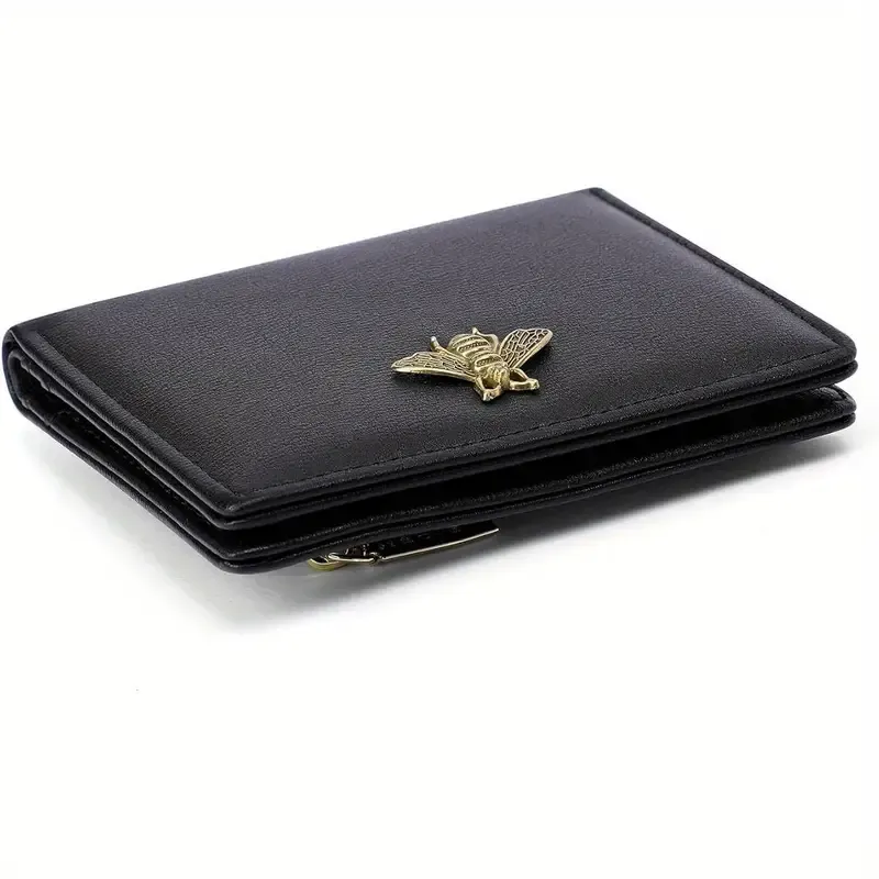 Women's  Black Blocking Wallet