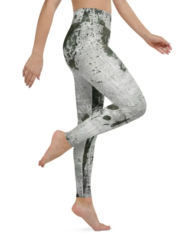 Distressed Print Leggings