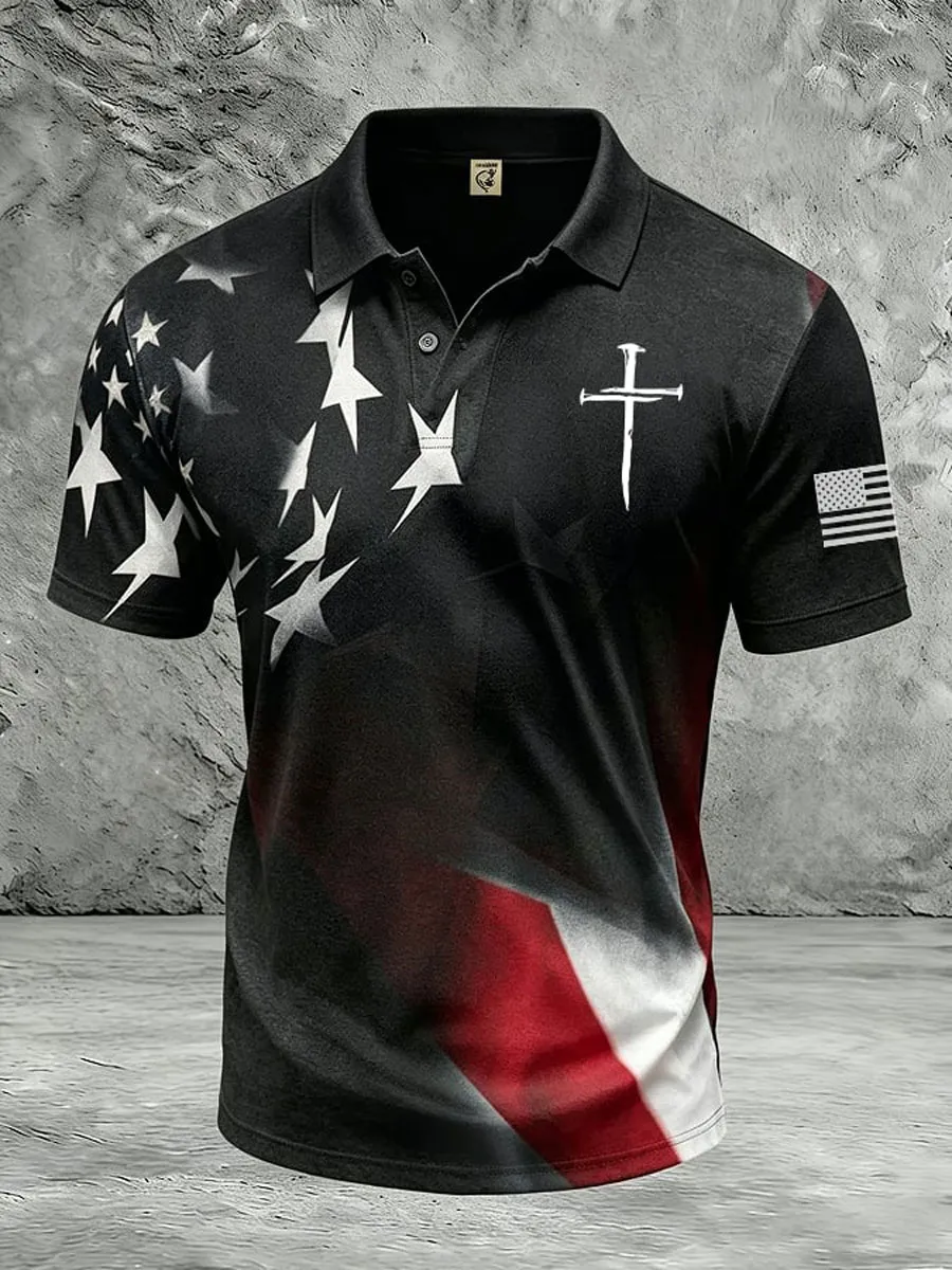 Men'S 250Th Anniversary Printed Casual T-Shirt
