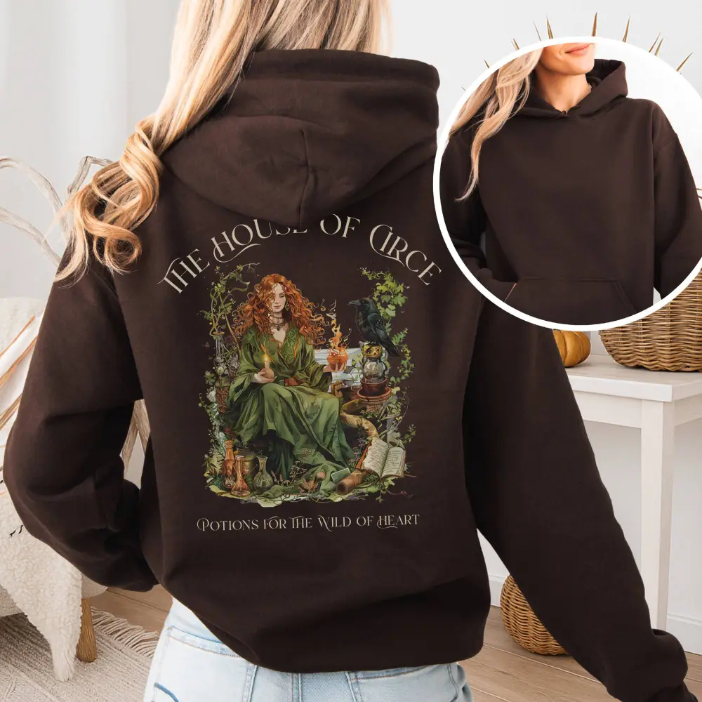 Print Pullover Hoodie