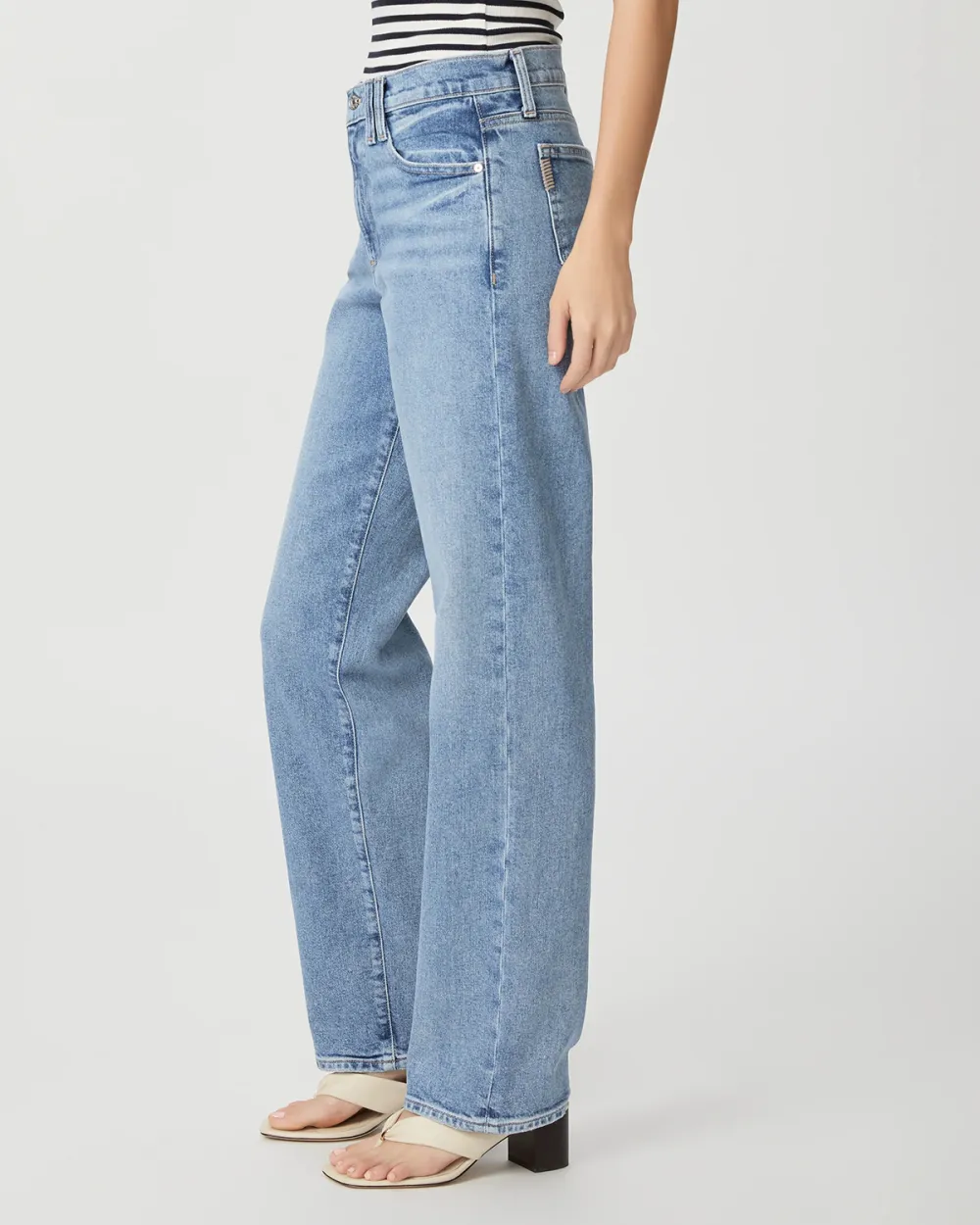 Light Blue Cotton Jeans