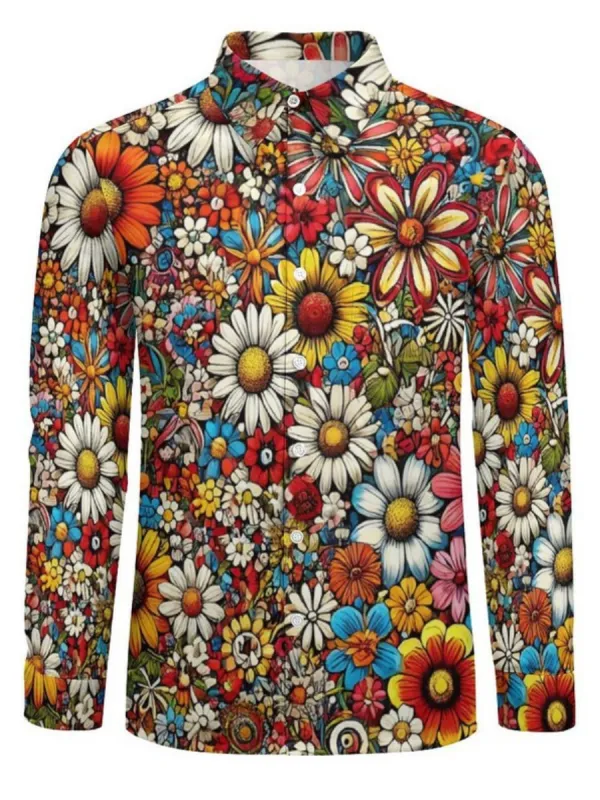 Colorful Daisy Shirt