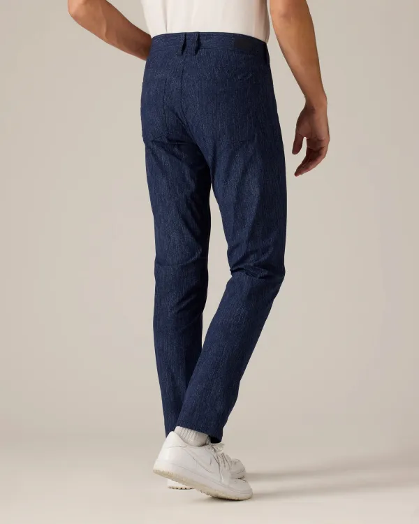 Men's Slim-Fit Flat-Front Pants