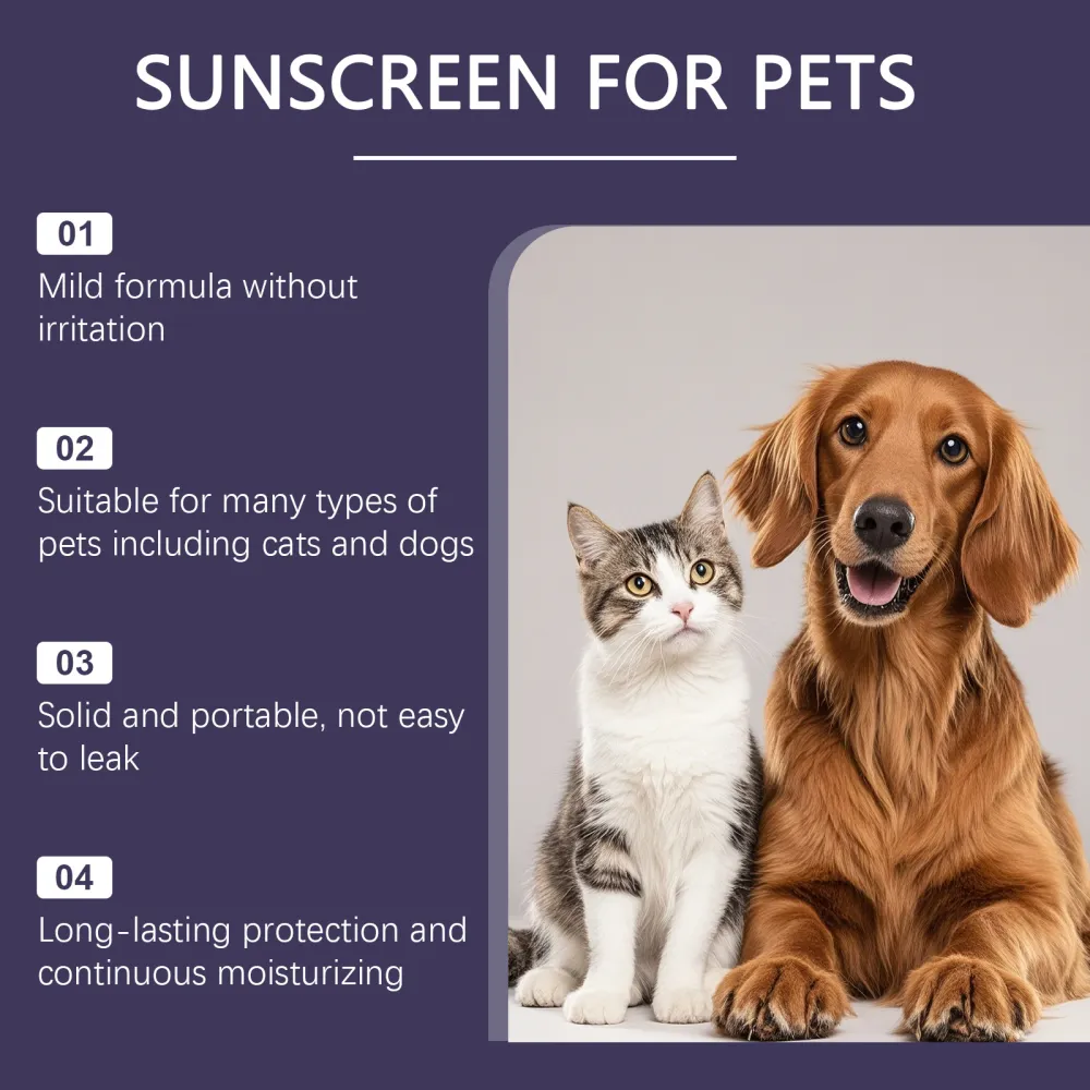 The gentle ingredients of the pet protective cream soothe, care and clean the skin of pets. It is suitable for daily use by cats and dogs 1 pcs