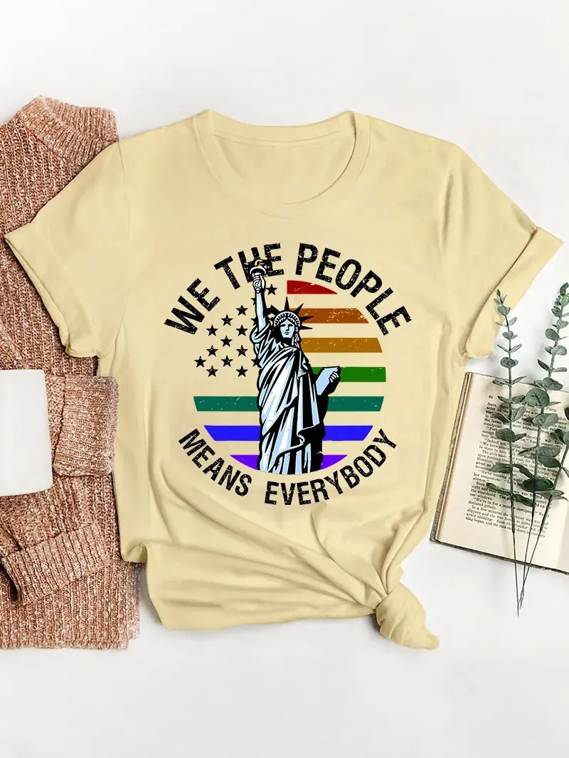 We The People Means Everybody Teacher T-Shirt