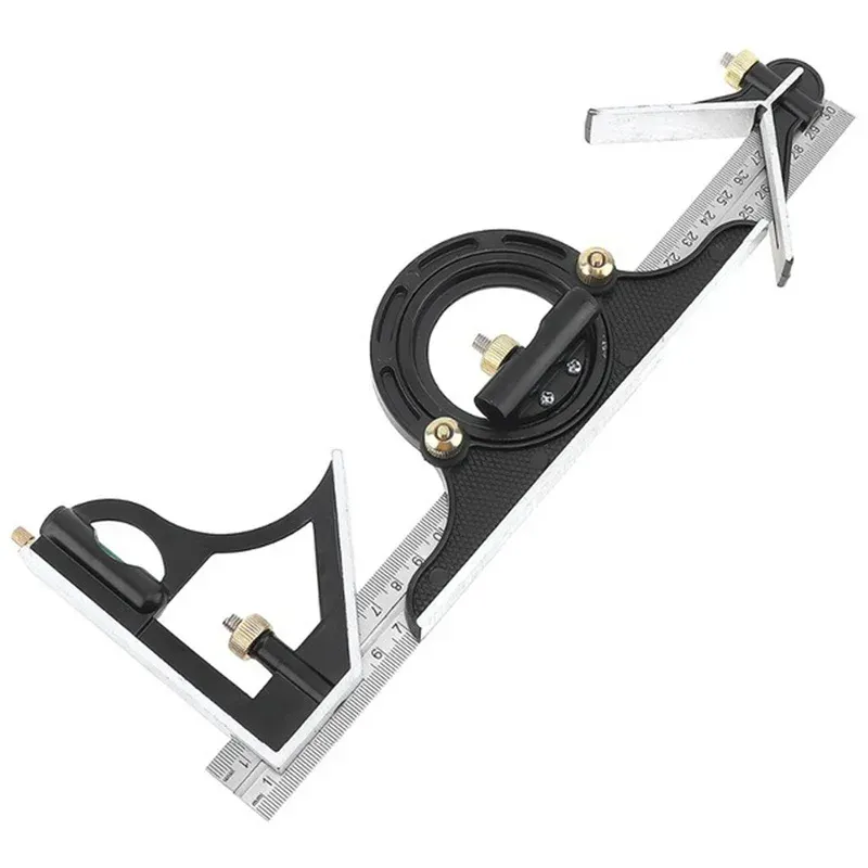 Stainless Steel Protractor and Ruler