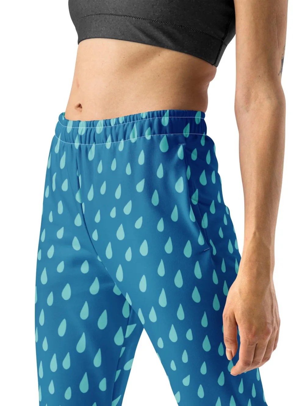 Minimalist Raindrop Joggers