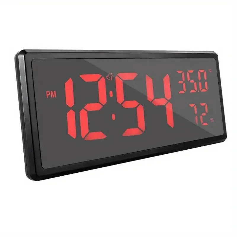 Digital Alarm Clock with Temperature Display