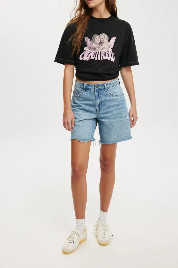 Women's Angel Graphic Short Sleeve T-Shirts