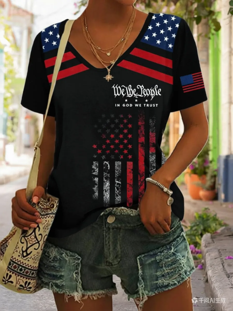 Women's 250th Anniversary Printed T-shirt