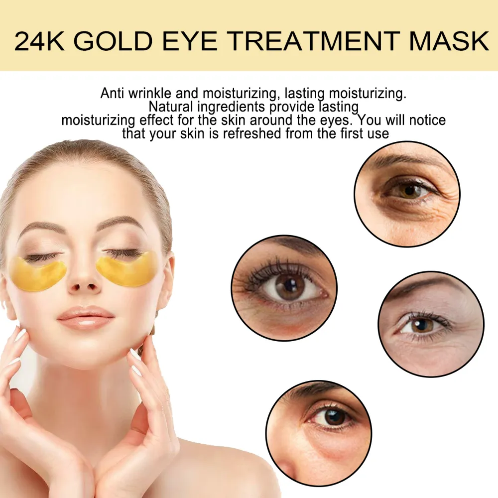 Hydrating eye mask patch, gently nourishing the skin around the eyes, elastic and plump, soft and lifting eye care patch-$LA