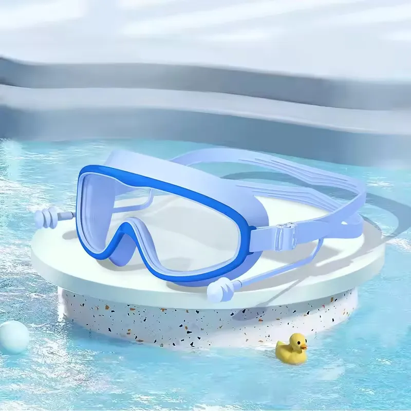 Clear And Comfortable Large Frame Swimming Lenses