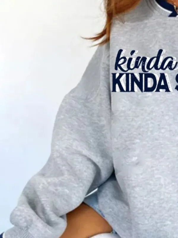 Streetwear Loose Fit Sweatshirt
