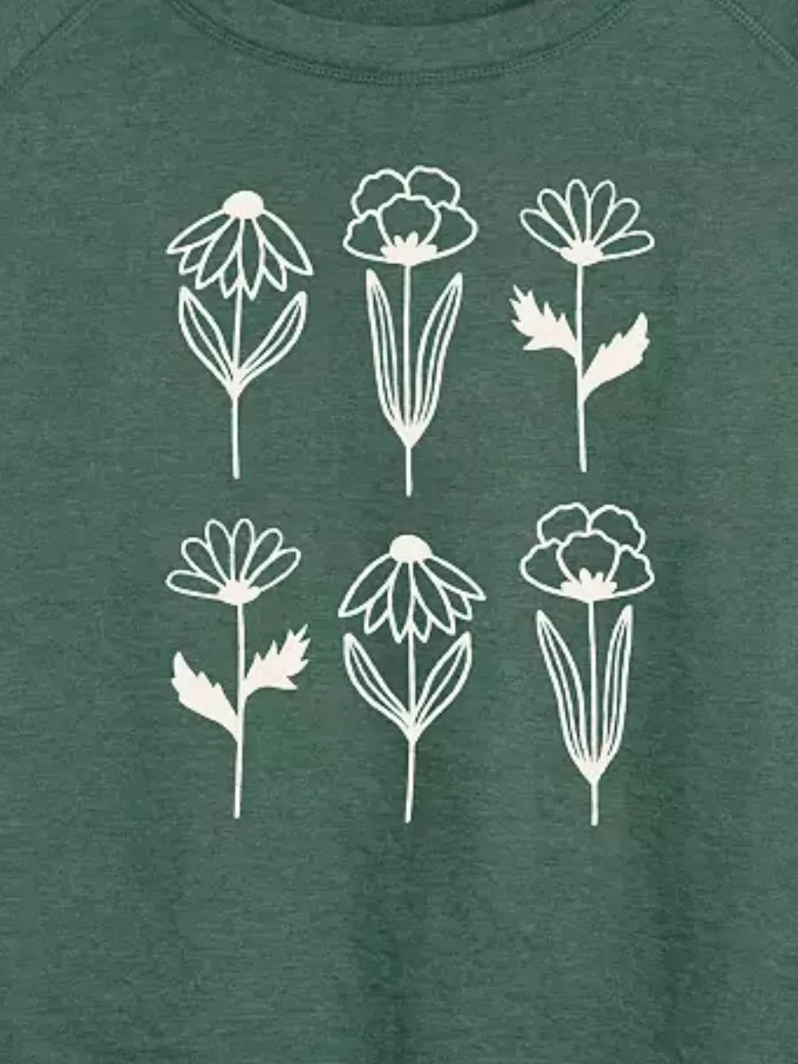 Minimalist Wildflower T-Shirt