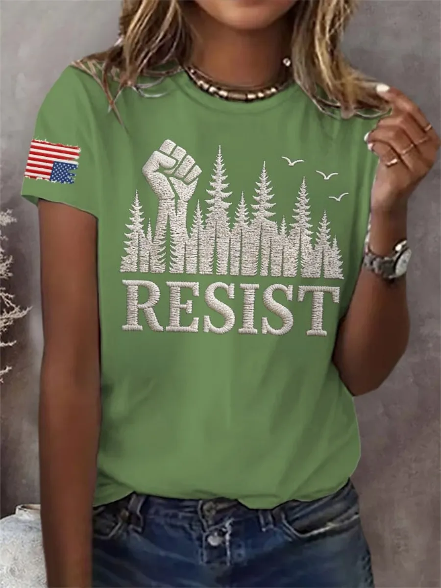 Women's Protect Our Forests Print T-shirt