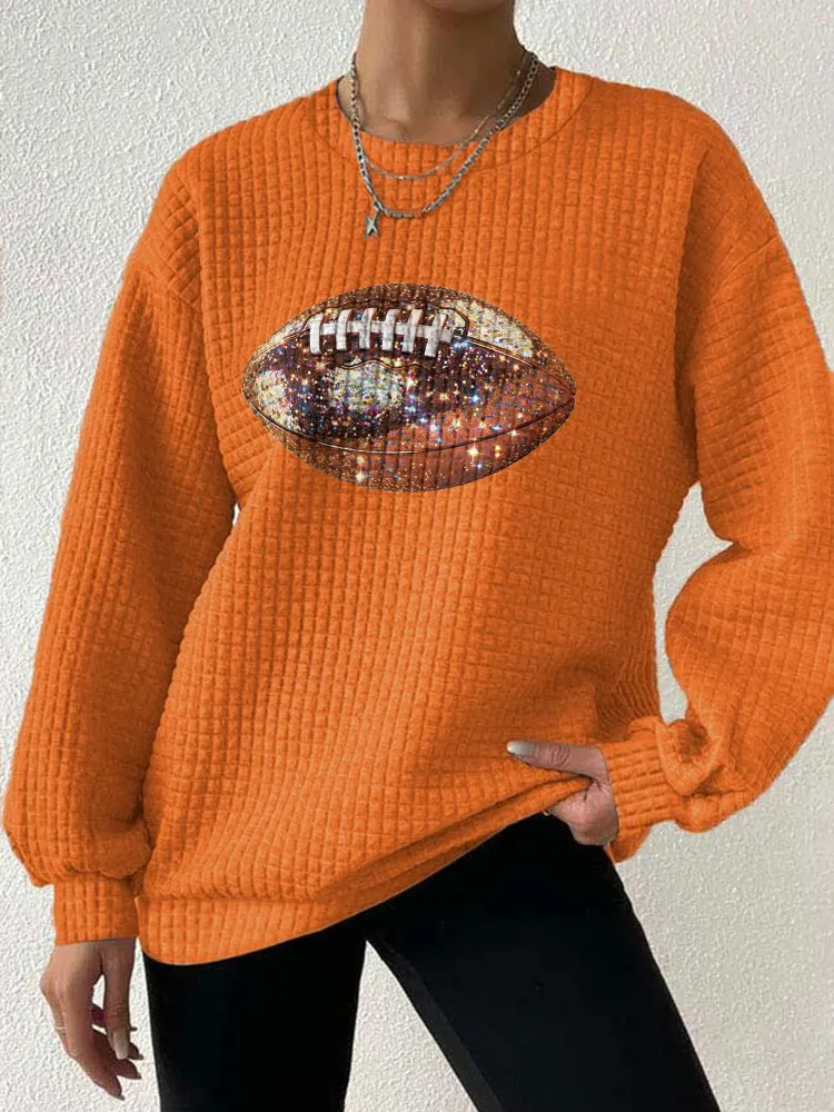 Classic Printed Long Sleeve Sweatshirts