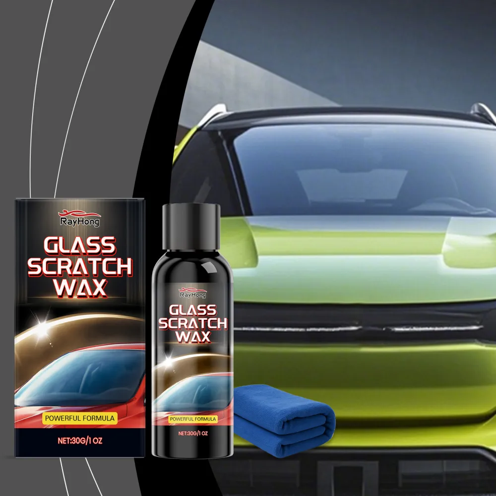 Windshield scratch repair agent
