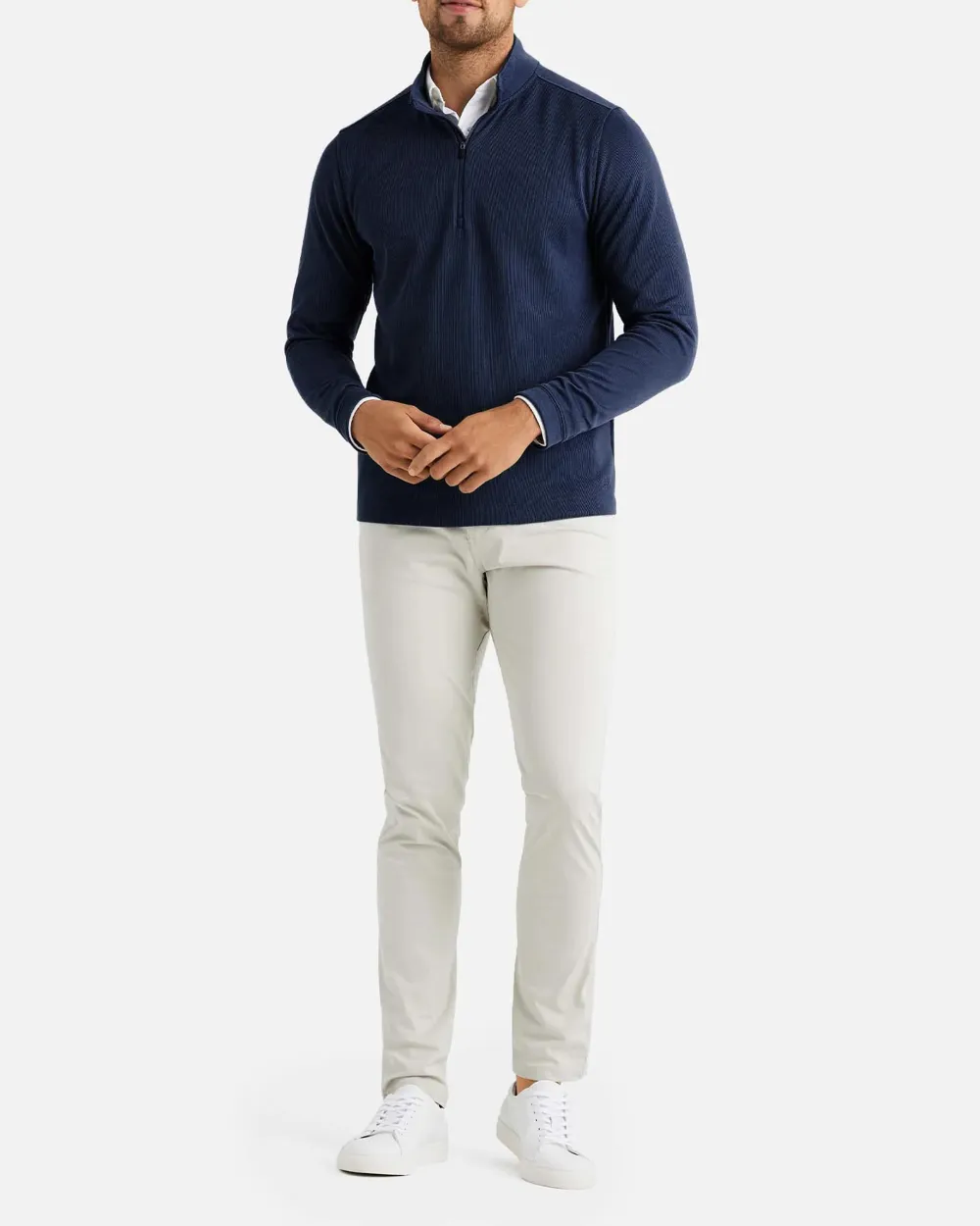 Men's Casual Shirts With Front Zipper