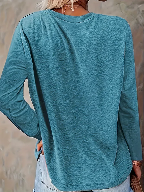 Fat Cat Print Long Sleeve T-shirt