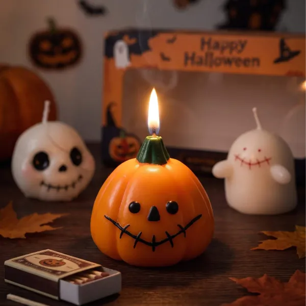 Premium Halloween Scented Candle Gift Set