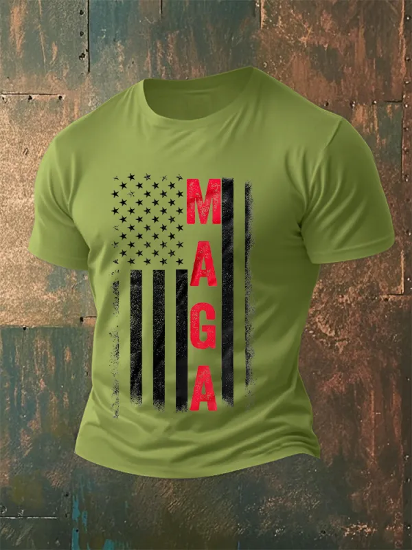 Men'S Maga Crew Neck Short Sleeve T-Shirt