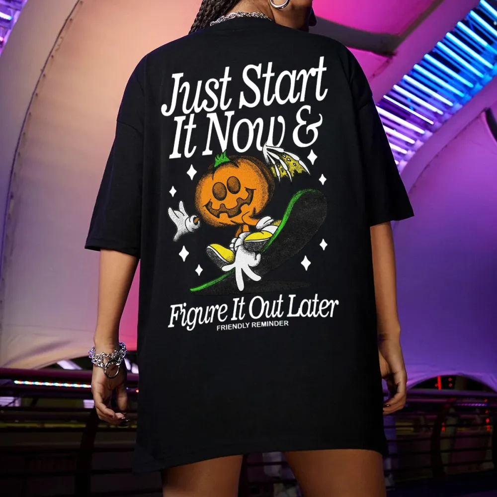 Women's Halloween Quote Graphic Tee