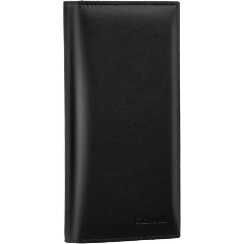 Women Checkbook Holder Black Wallet