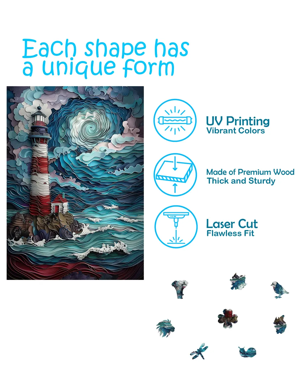 Decorative Wooden Puzzle
