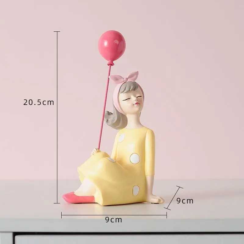 Girl With Balloon Sculpture
