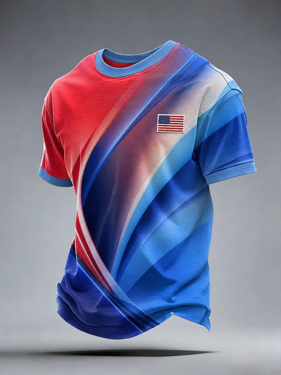 Men's USA Print T-Shirt