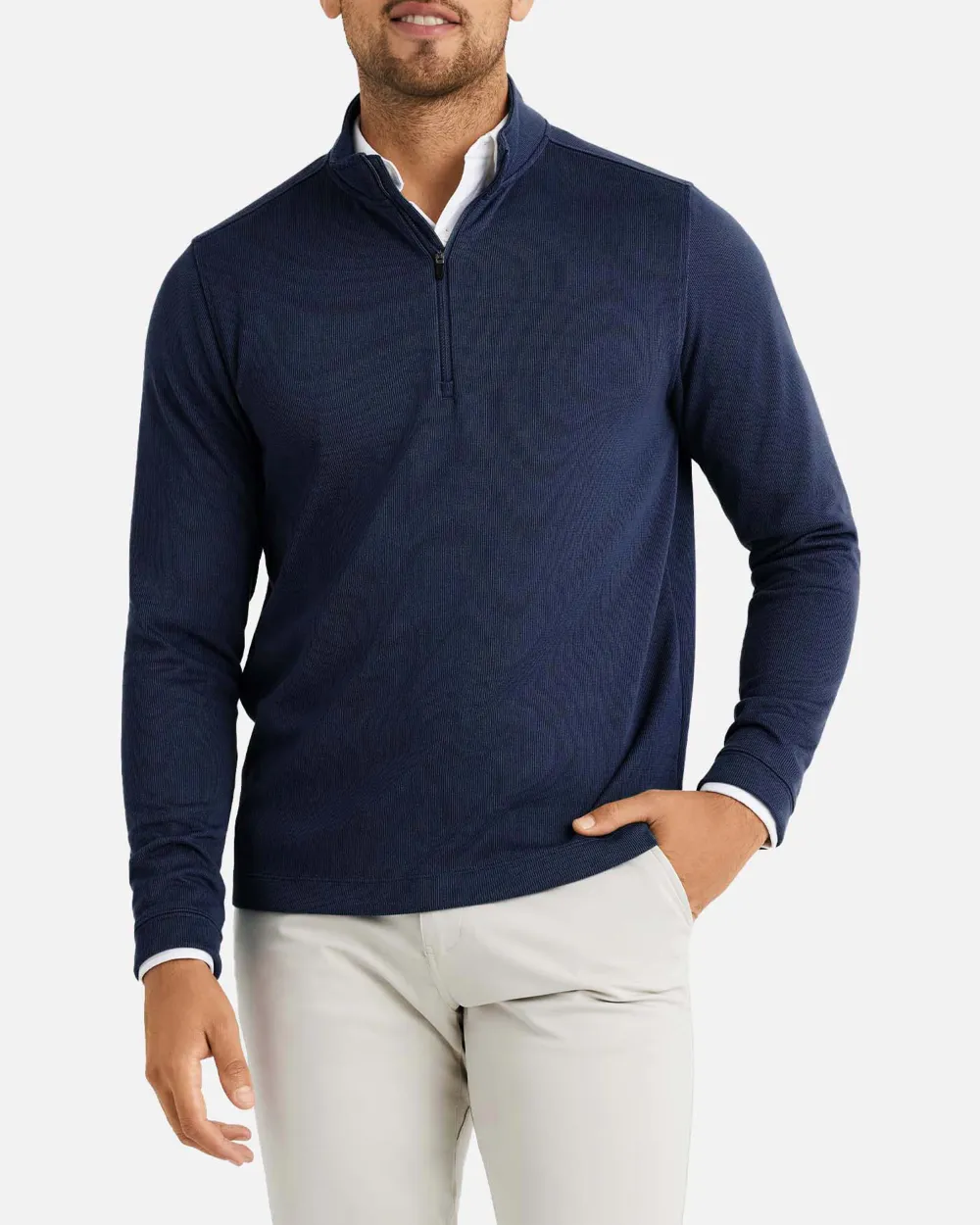 Men's Casual Shirts With Front Zipper