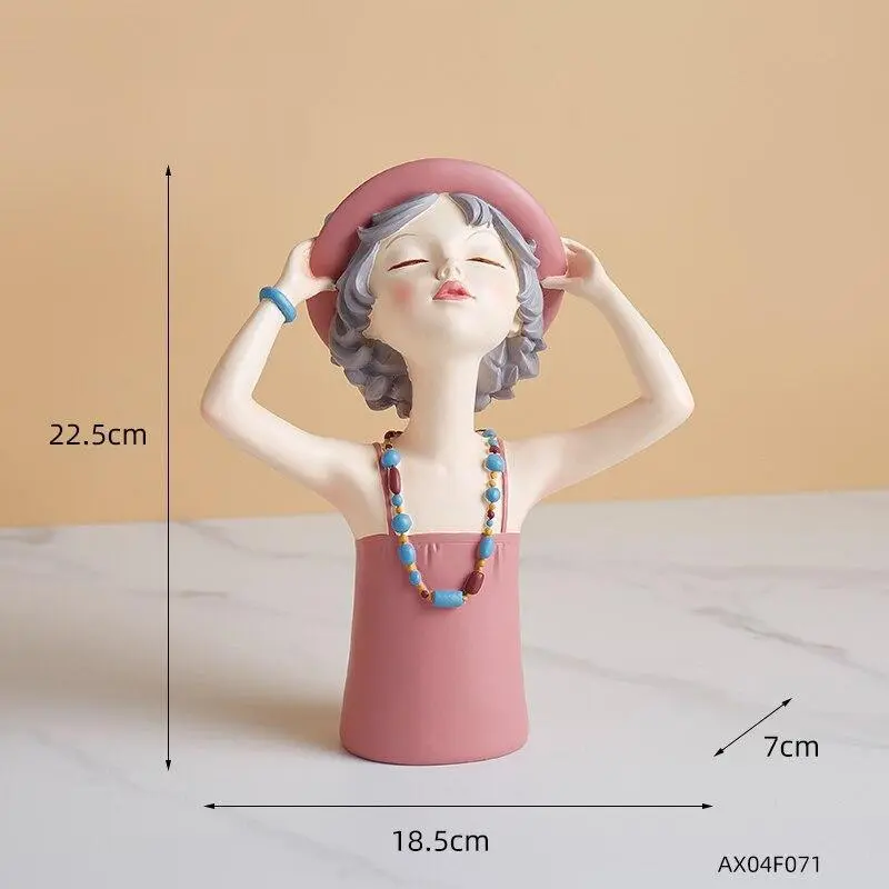 Girl With Tray Sculpture